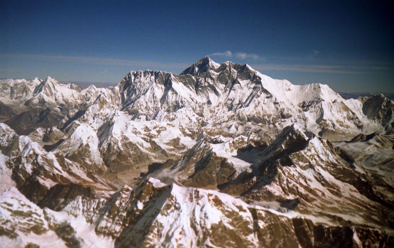 1 Kathmandu Mountain Flight 1 Nuptse, Everest and Lhotse